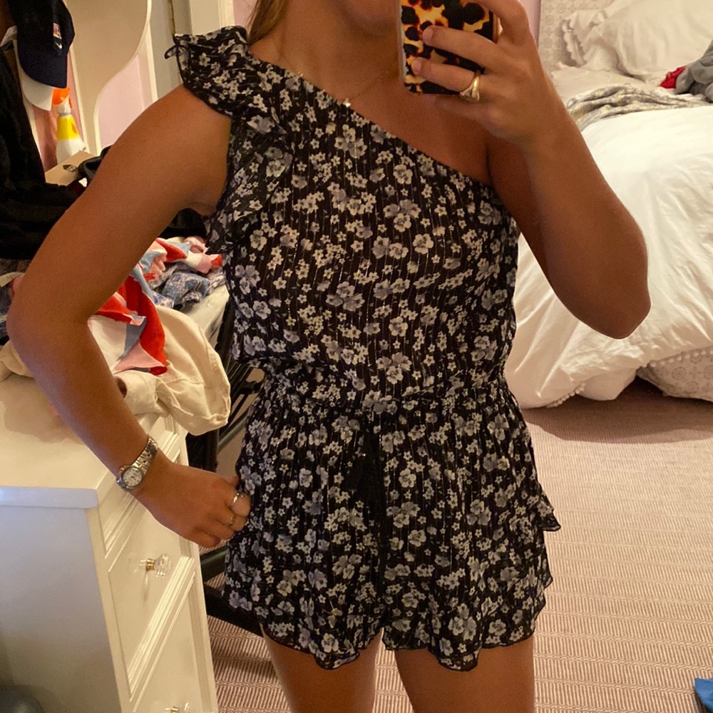 Blue life romper